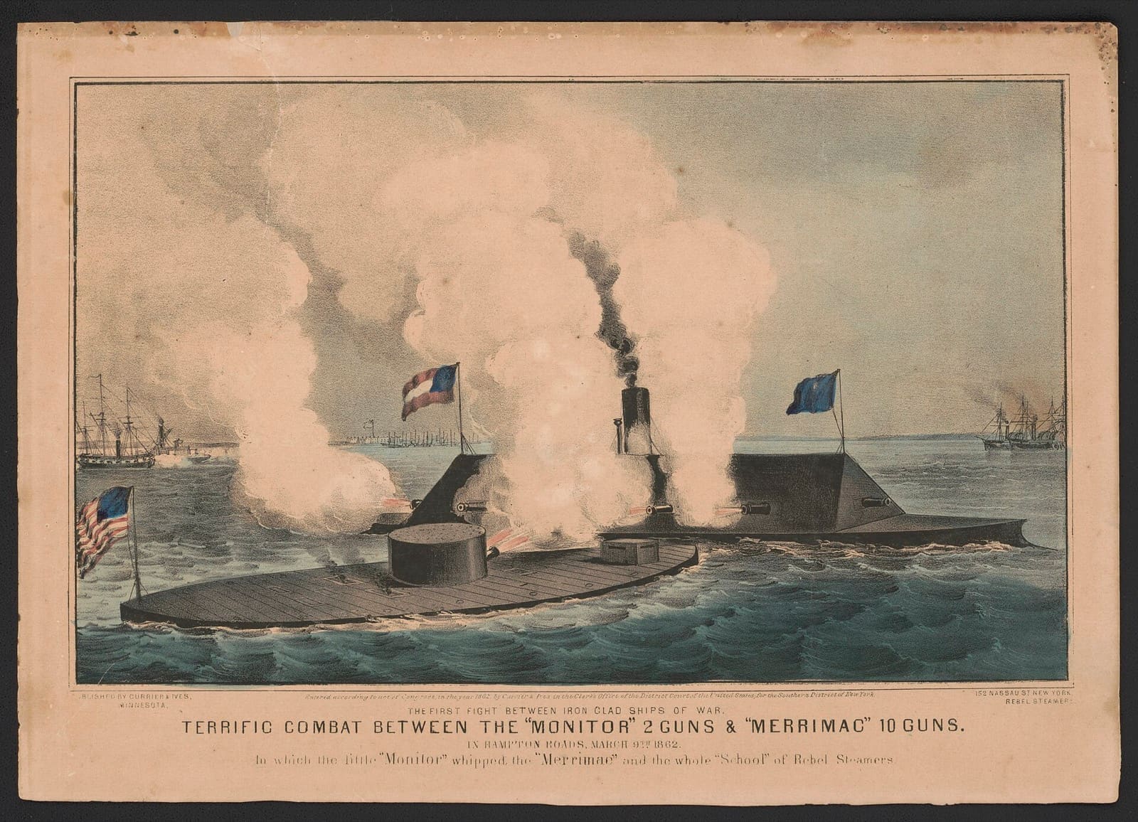 Monitor vs Virginia: The Ironclad Duel Where Nobody Could Sink Anybody